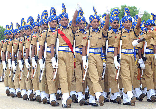 One company of a paramilitary force comprises around 100 personnel. file photo