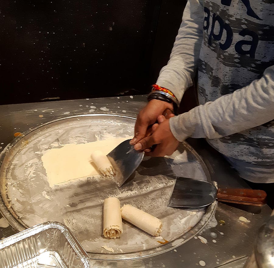 Handmade ice cream 
