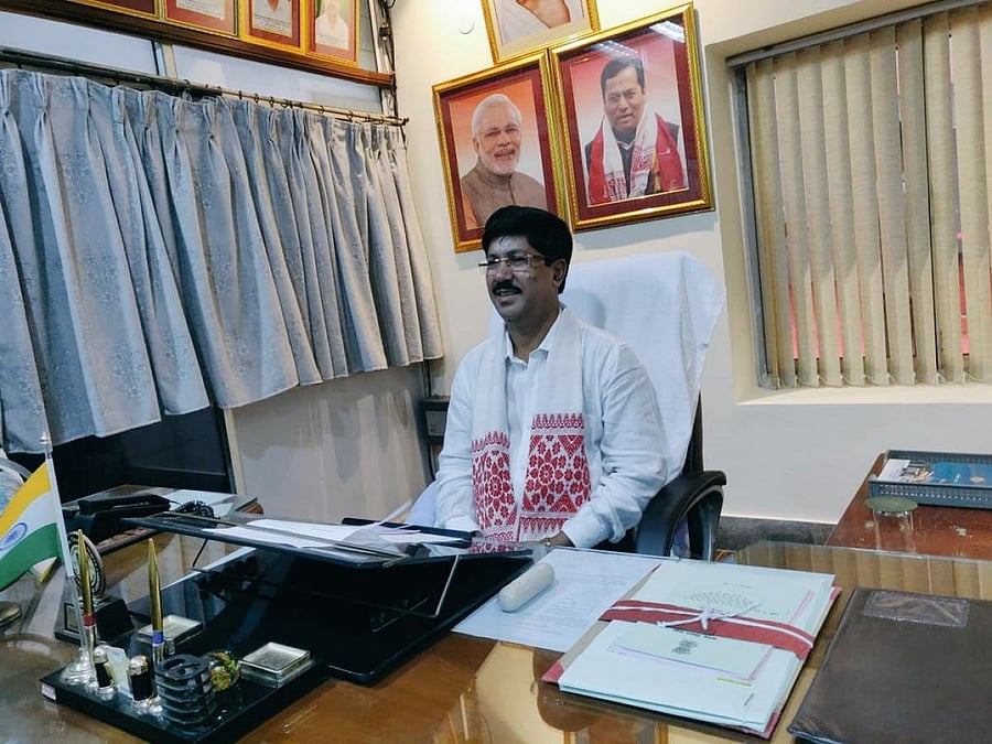 PFI's Assam unit chief Aminul Haque (DH Photo)