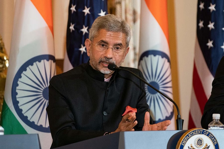Indian Foreign Minister Subrahmanyam Jaishankar. (AFP photo)
