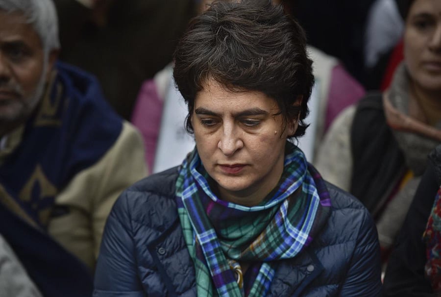 Congress leader Priyanka Gandhi Vadra. (PTI Photo)