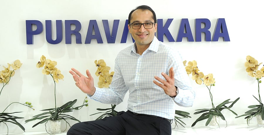 Ashish Purvankara. MD of Puravankara. (Credit: DH Photo/ Srikanta Sharma R)
