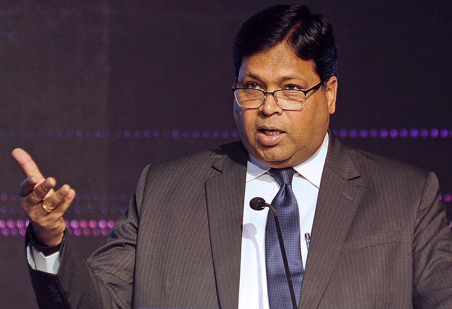 CEO of SBI Card, Hardayal Prasad. (DH Photo)