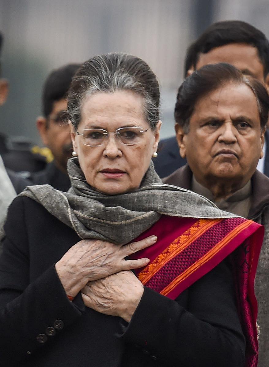 Congress interim president Sonia Gandhi (PTI Photo)