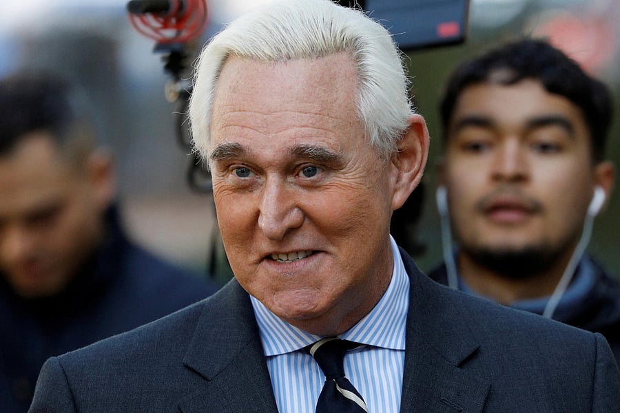Roger Stone, former campaign adviser to U.S. President Donald Trump. (Reuters file photo)