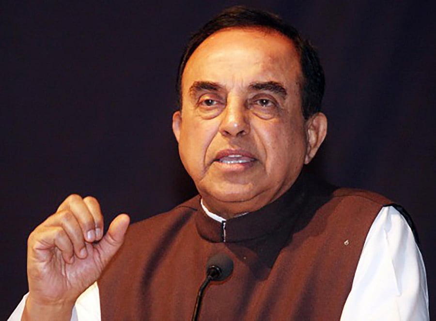 Subramanian Swamy. (Photo credit: DH)