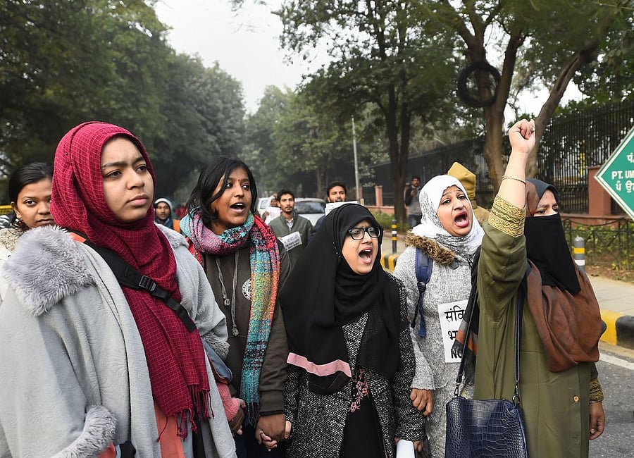 Anti-CAA protest (PTI Photo)