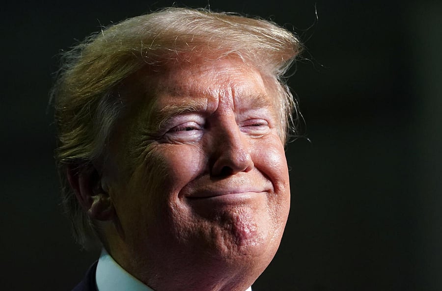 Trump is visiting India on February 24 and 25, and is expected to participate in a number of events during his less than 36-hours stay. Credit: Reuters Photo