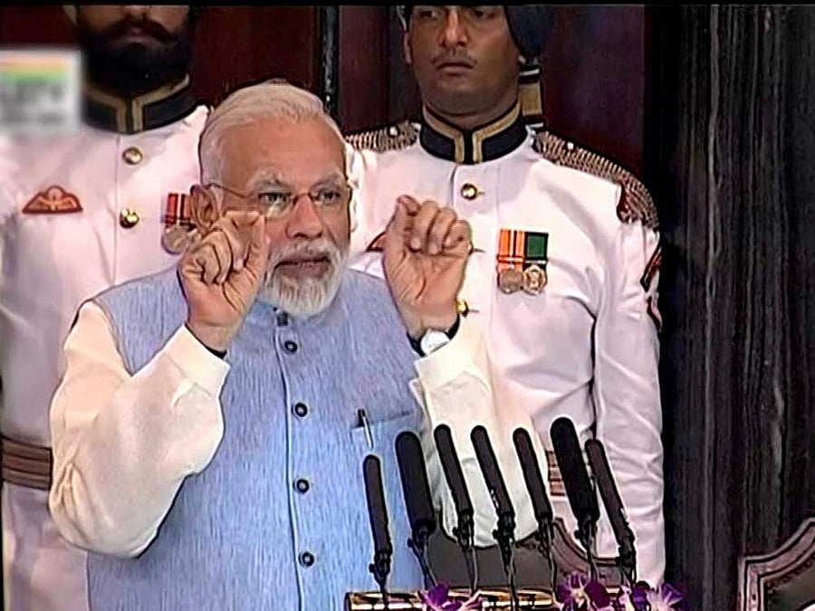 Modi pitched GST as a tool of economic empowerment for poor and said besides being a tax reform, it is also an economic and a social reform for the country. PTI Photo