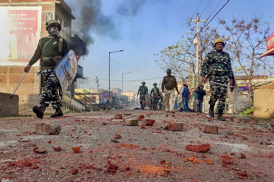 Curfew in Jharkhand's Lohardaga. (PTI Photo)