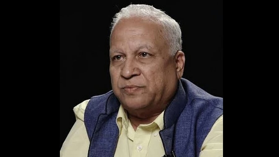 Rajya Sabha MP Kumar Ketkar was speaking at a protest organised here against the CAA, NPR (National Popular Register) and NRC (National Register of Citizens). (Twitter Image/@KumarKetkar)