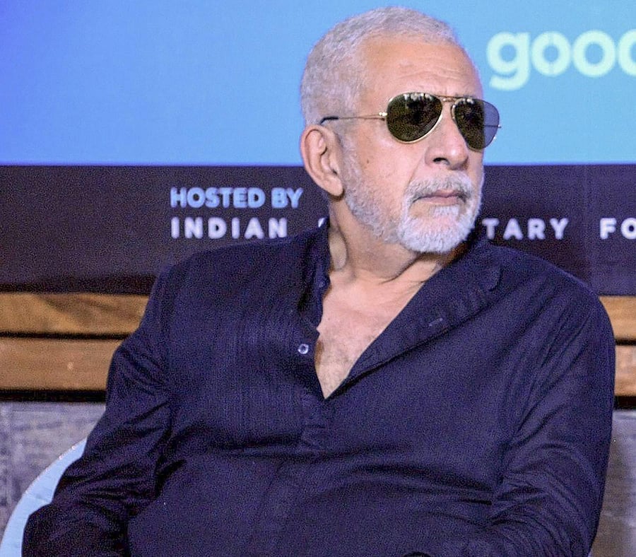 Bollywood actors Naseeruddin Shah. (PTI Photo)