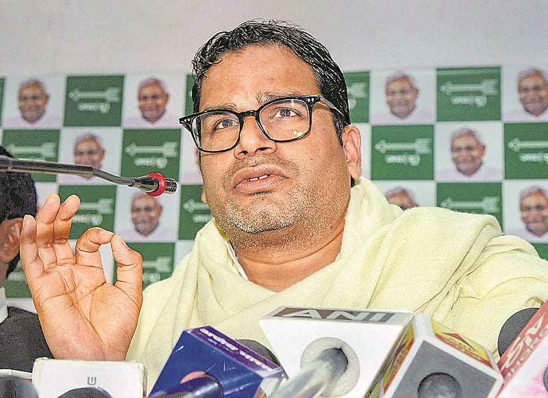 Election strategist and JDU leader Prashant Kishor. (PTI Photo)