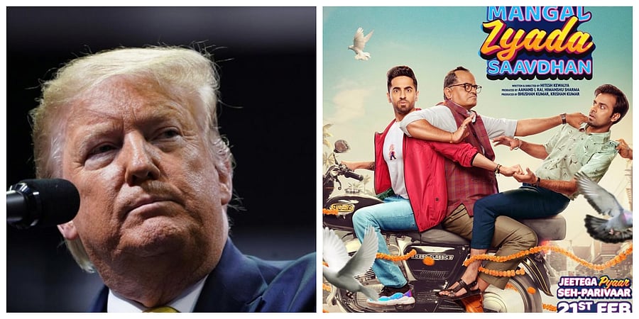 Trump's tweet on 'SMZS' has gone viral. (Credit: Reuters/Twitter)