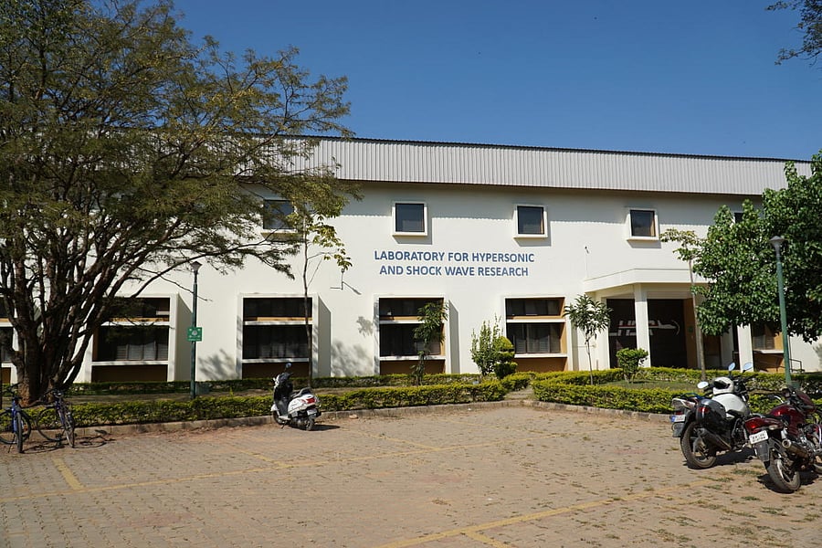 The Laboratory for Hypersonic and Shock Wave Research at the IISc. DH PHOTO/AKHIL KADIDAL
