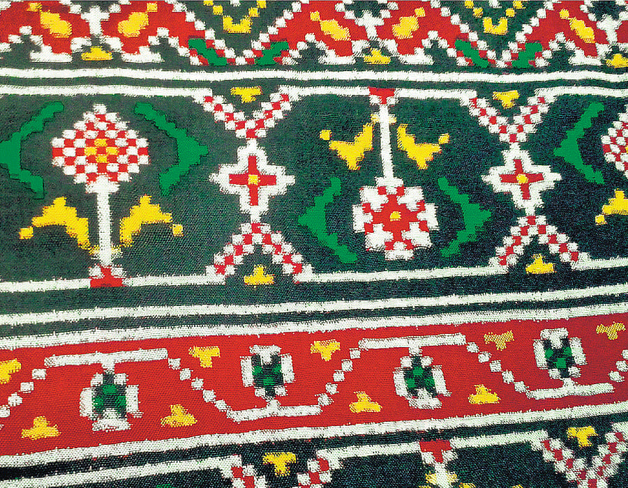 A Patan Patola sari