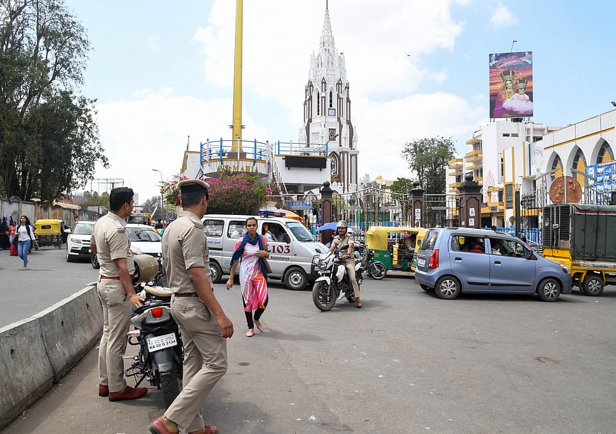 A planned, three-day continuous protest at Shivjinagar by an all-woman's group fell apart after police withdrew permission for the rally, in Bengaluru. (DH Photo)