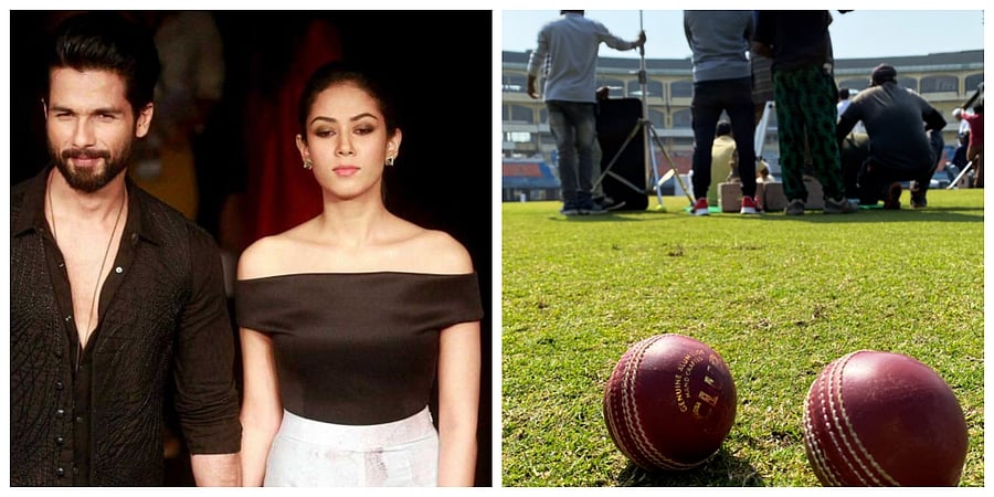 Mira shares photos from shoot of Shahid's 'Jersey'. (File photo/Instagram)