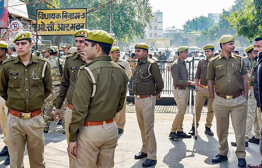 UP Police. (PTI Photo)