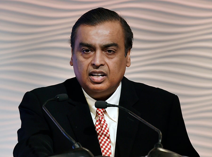 Reliance Industries Chairman Mukesh Ambani. (PTI Photo)