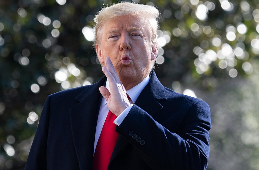 US President Donald Trump. Credit: AFP Photo