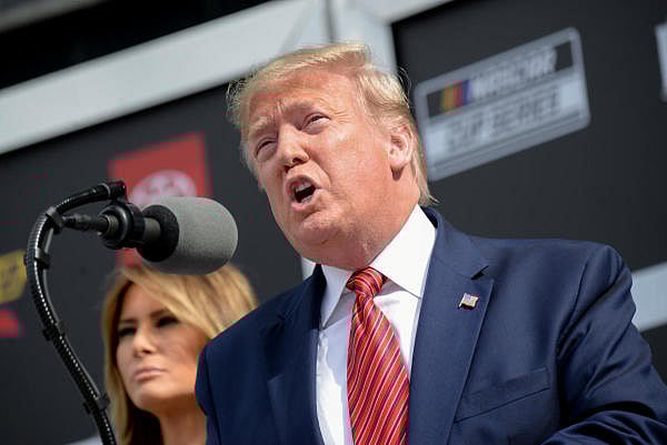 US President Donald Trump. (Reuters Photo)