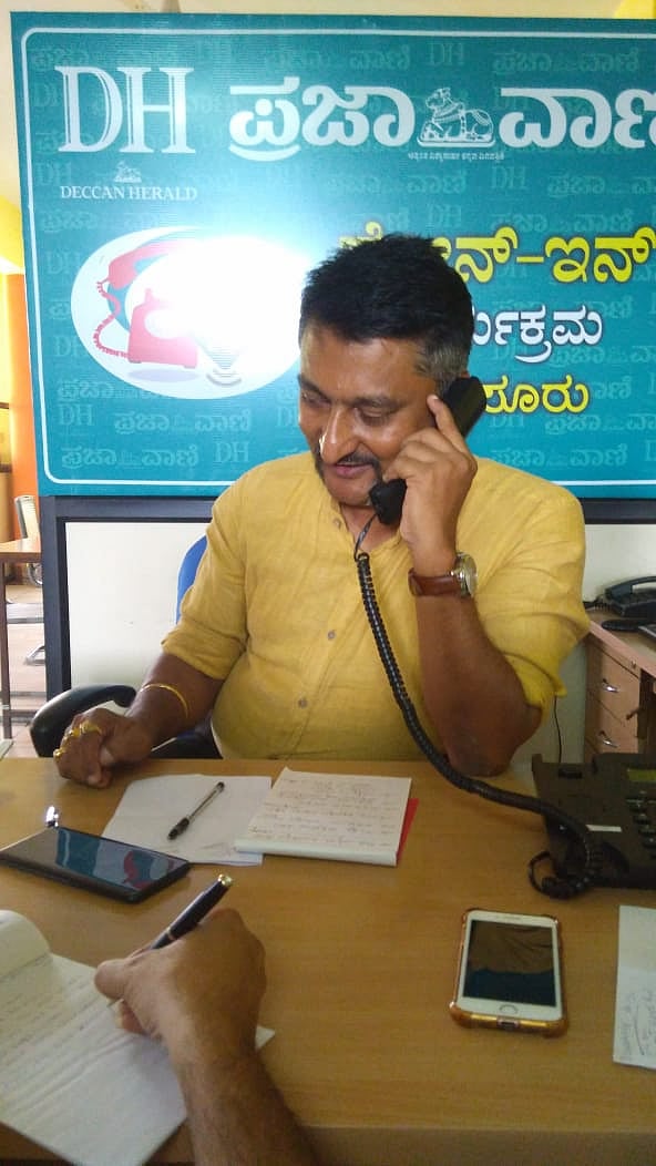 Dr B N Raveesh, professor and Head, Department of Psychiatry, Mysore Medical College and Research Institute