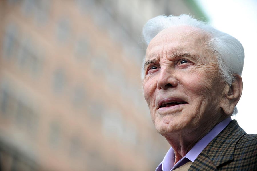 Kirk Douglas. (Credit: AFP photo)
