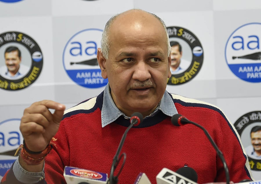 AAP leader and Delhi Dy CM Manish Sisodia (PTI File Photo)