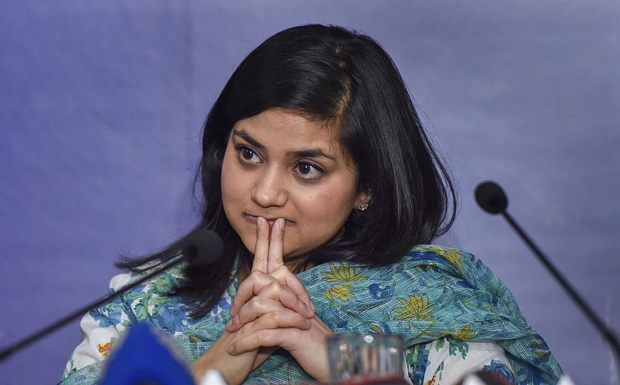 PDP chief Mehbooba Mufti's daughter Iltija Mufti (PTI File Photo)