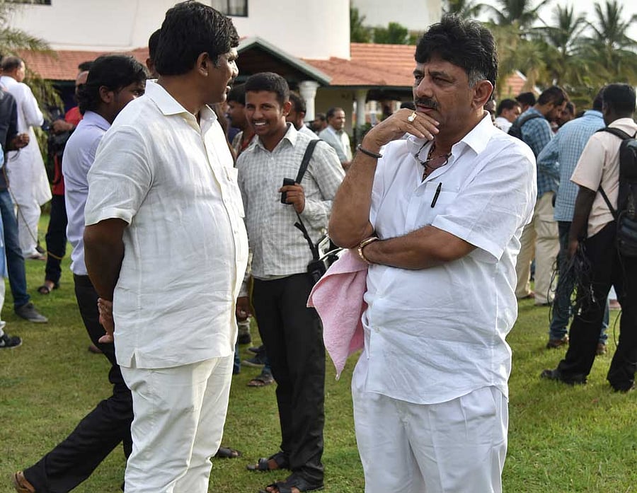 Karnataka energy minister  DK Shivakumar. DH file photo