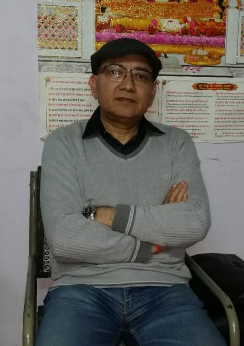 Gautam Baruah, the "prime accused" in Assam scam. Photo credit: Assam police headquarters, Guwahati