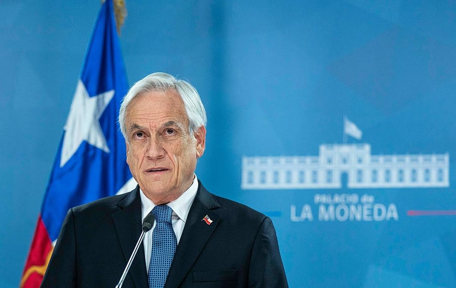 Sebastian Pinera. AFP/Chile's Presidency