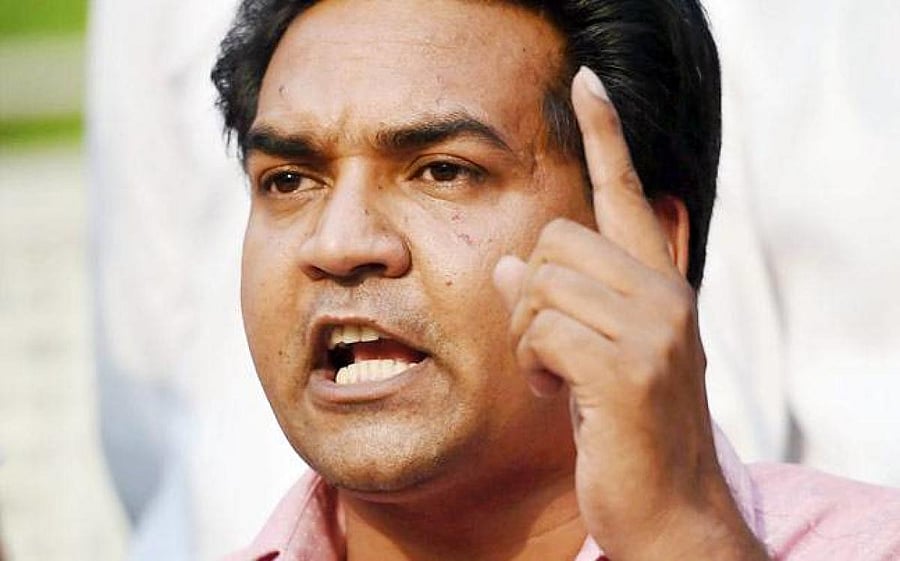 BJP leader Kapil Mishra