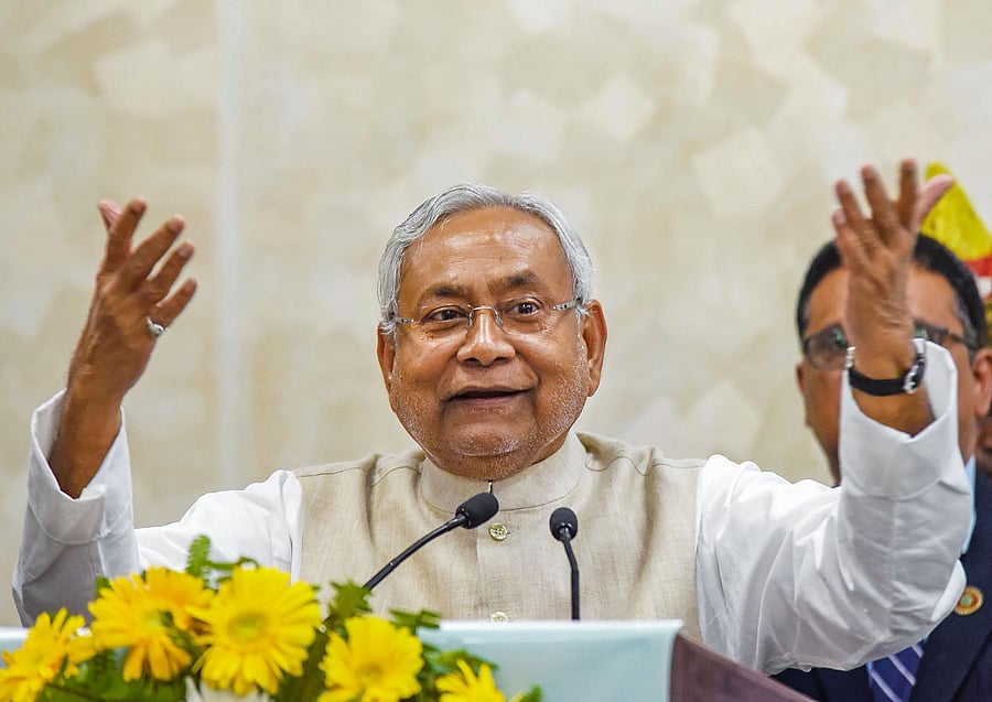 Bihar Chief Minister Nitish Kumar. (PTI Photo)
