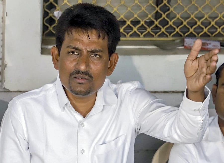 Thakor rose to prominence with the Patidar reservation stir leader Hardik Patel, now with the Congress, and independent MLA and Dalit leader Jignesh Mevani. Photo/PTI