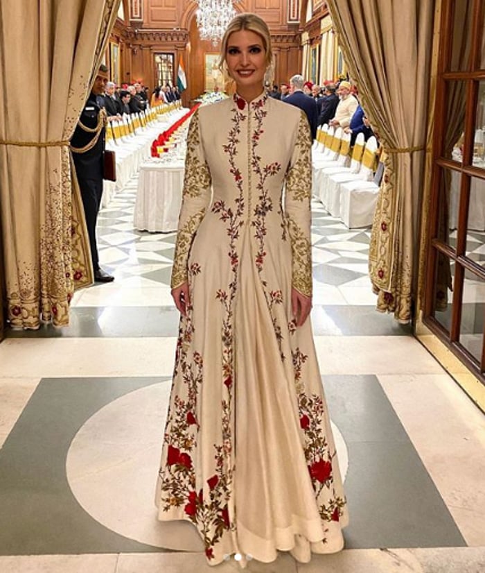 Ivanka Trump, however, floored us with her sartorial choices. (Instagram photo/@ivankatrump)