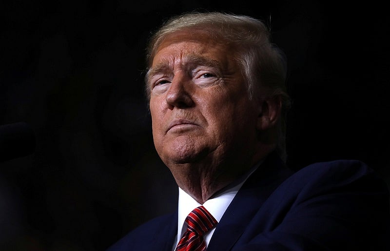 US President Donald Trump. (Reuters Photo)