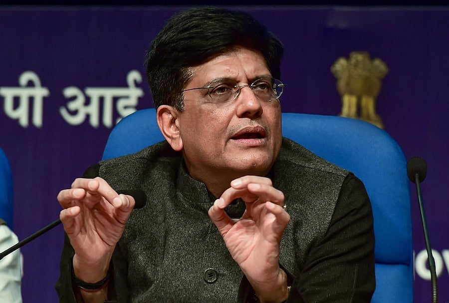 Finance Minister Piyush Goyal. (PTI File Photo)