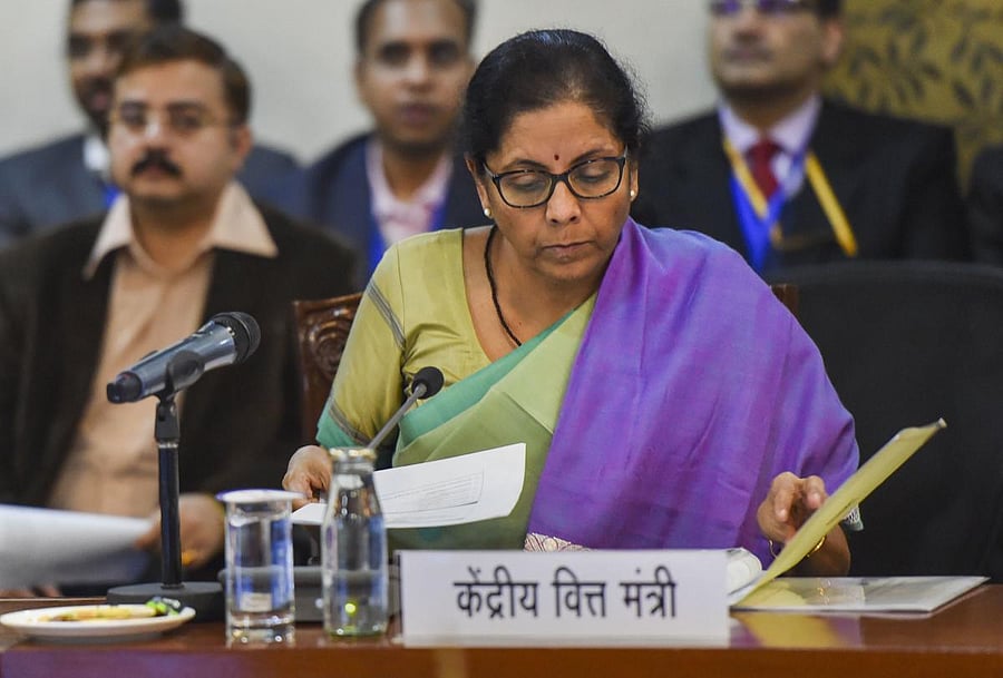 Union Finance Minister Nirmala Sitharaman. (PTI photo)