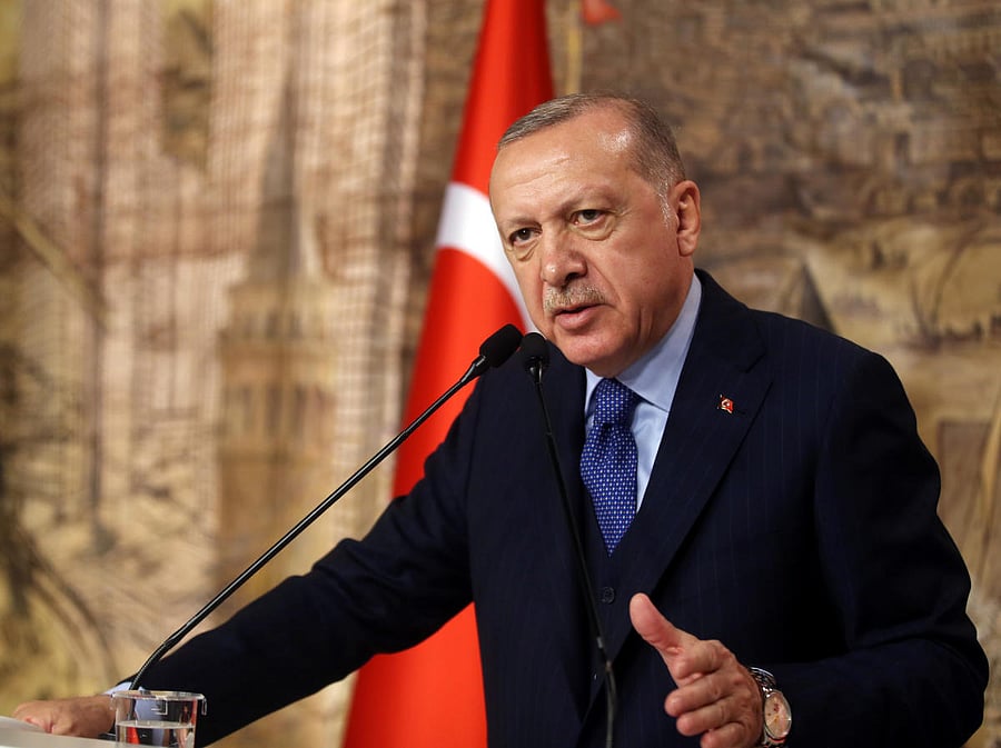 Turkish President Tayyip Erdogan. Credit: Reuters Photo