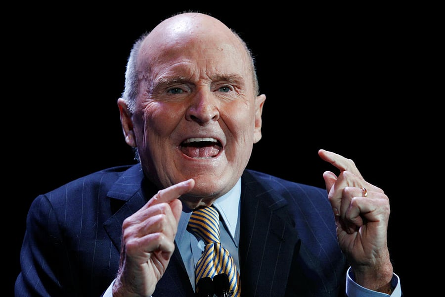 Former CEO of General Electric, Jack Welch (Reuters Photo)