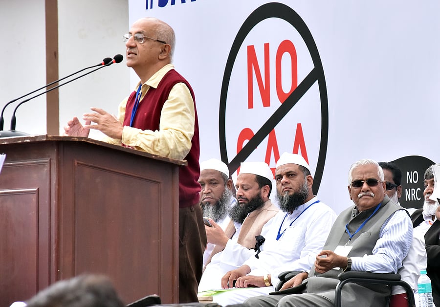 Social activist Harsh Mander. (DH Photo)