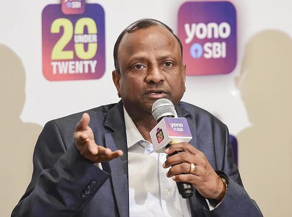 SBI Chairman Ranjish Kumar. (PTI Photo)