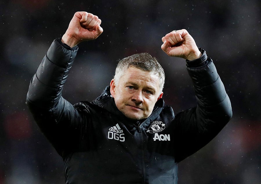 Ole Gunnar Solskjaer. (Reuters photo)