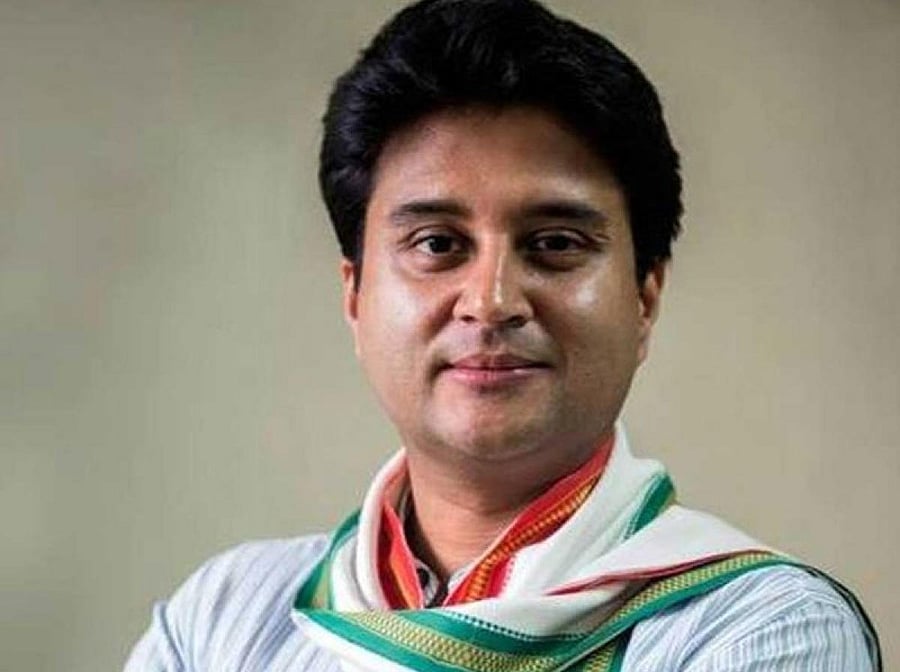 Former Union minister Jyotiraditya Scindia (DH Photo)