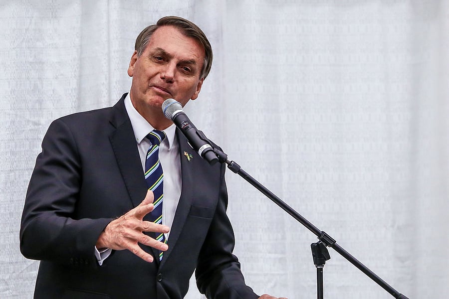 Brazilian President Jair Bolsonaro. (AFP Photo)