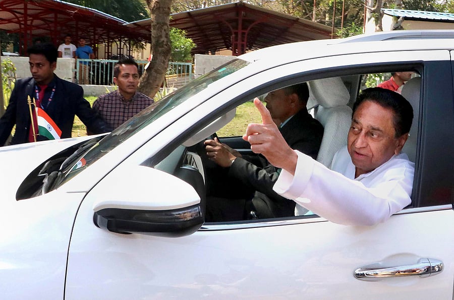Madhya Pradesh Kamal Nath. (Credit: PTI)