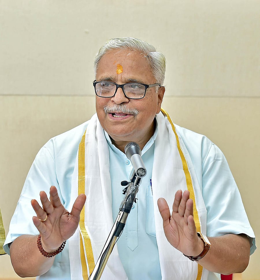  Suresh (Bhaiyyaji) Joshi  (DH File Photo)