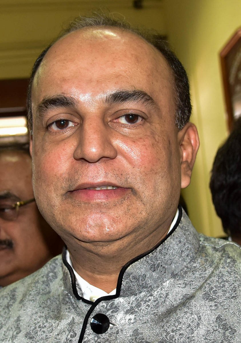 B M Farookh. (DH Photo)